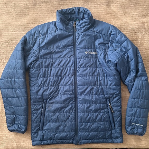 Men’s Columbia White Out II Omni-Heat Insulated Warm Puffer Jacket Size Small - Picture 1 of 12